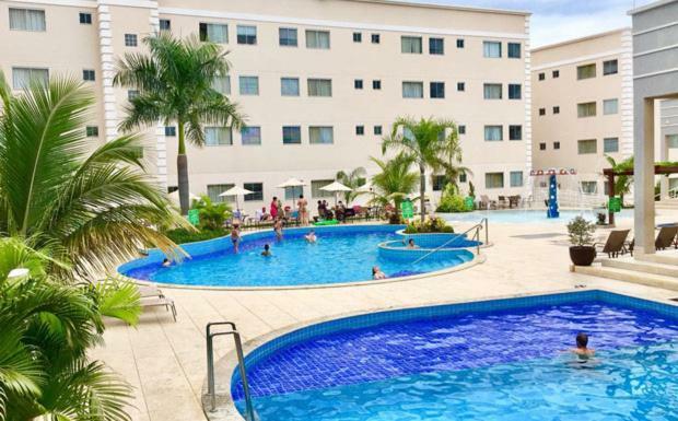 Encontro Das Aguas Caldas - Cortesia Ingressos Da Rede Wam Opcoes Water Park, Nautico E Clube Prive Caldas Novas Exteriör bild